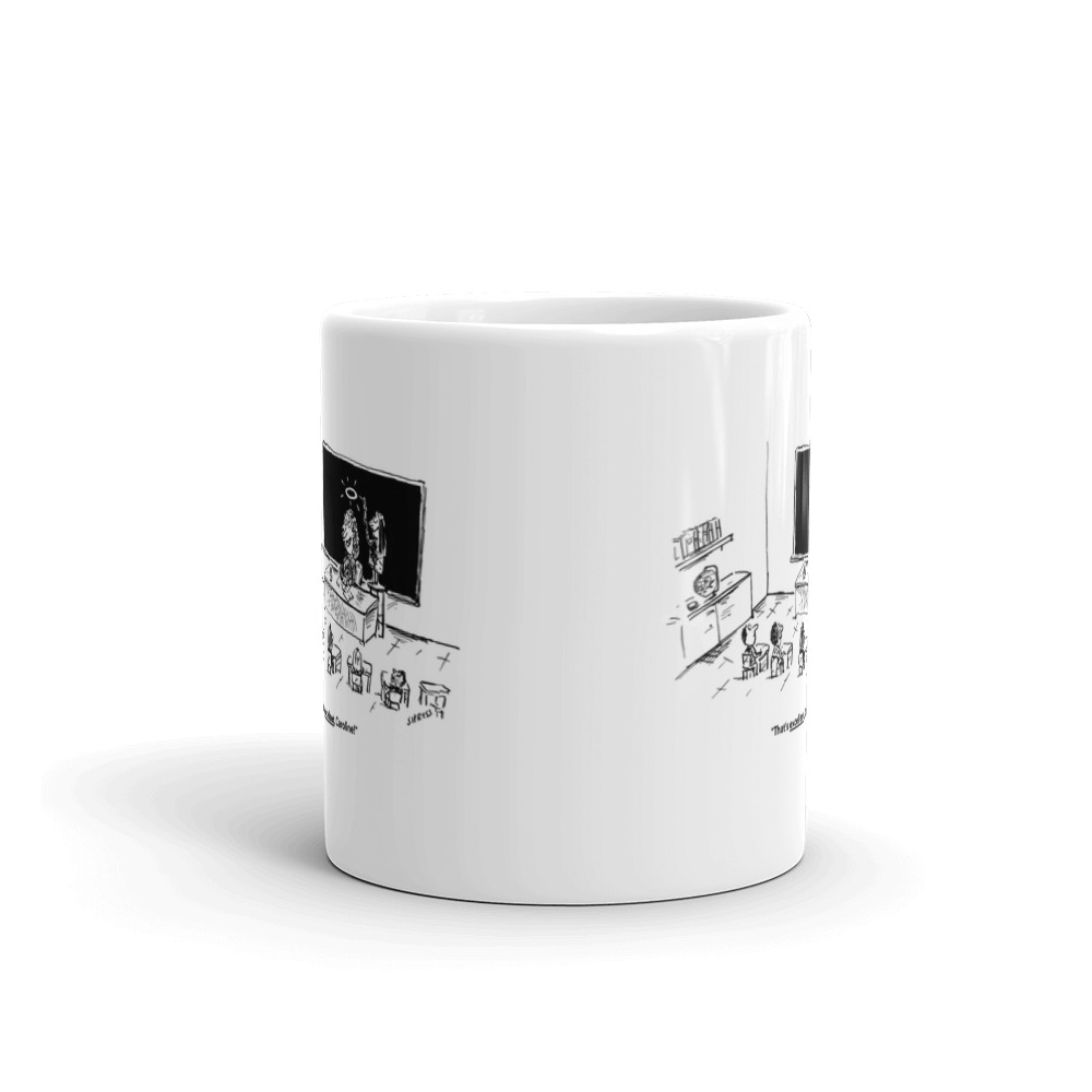 White Glossy Mug
