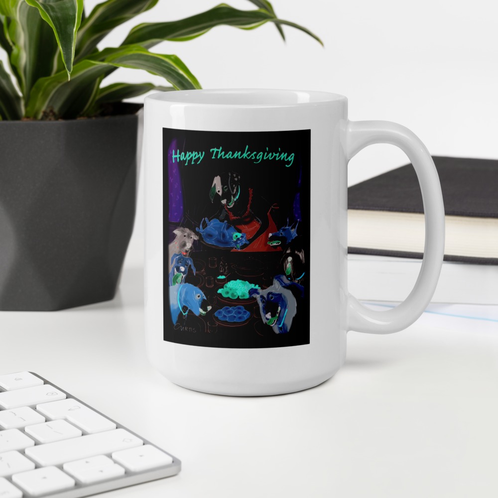 White Glossy Mug