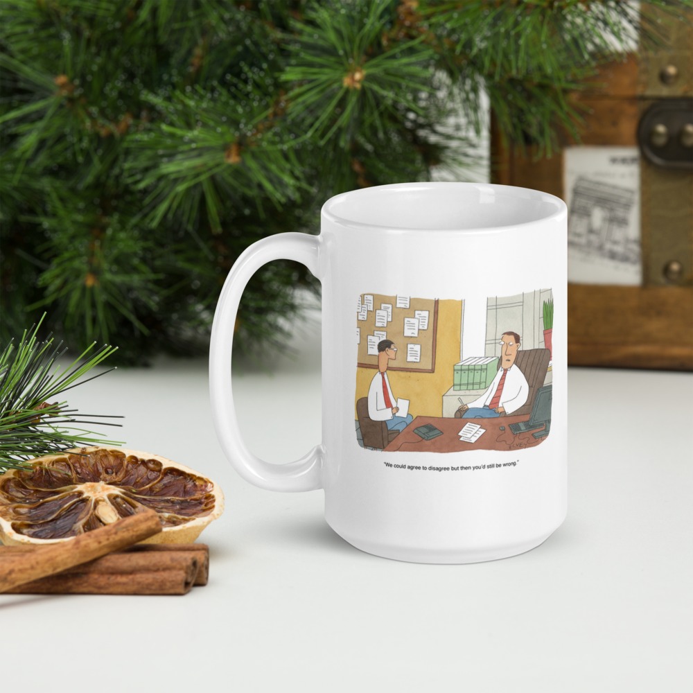 White Glossy Mug