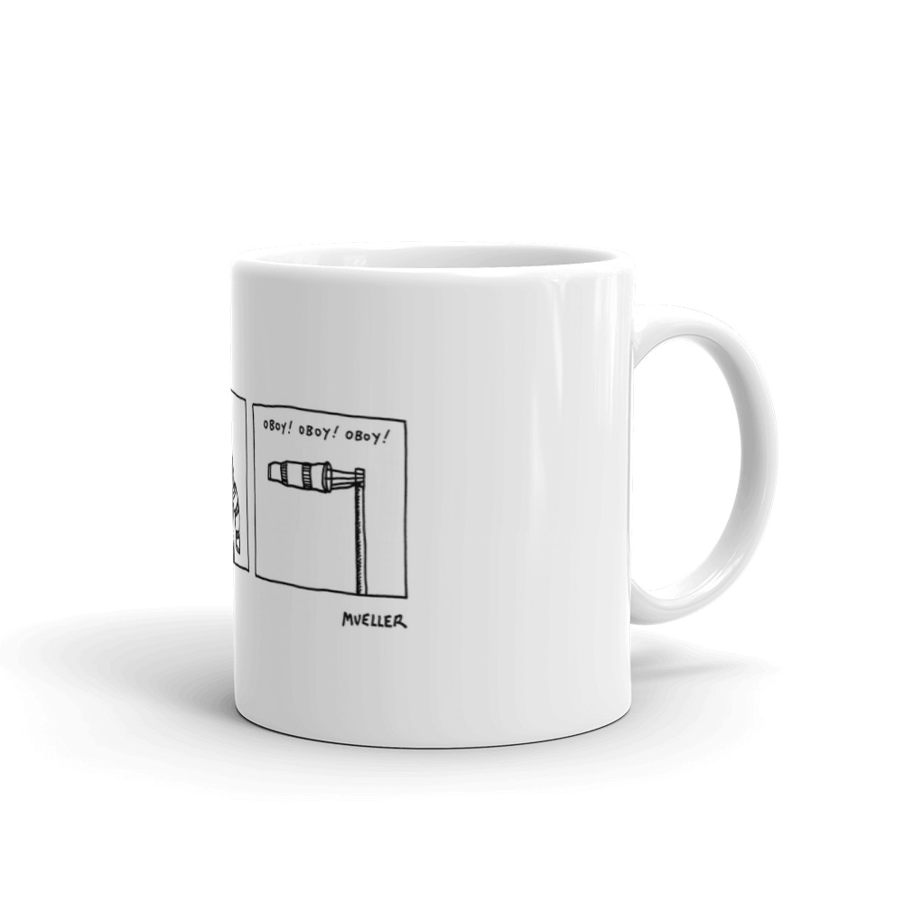 White Glossy Mug