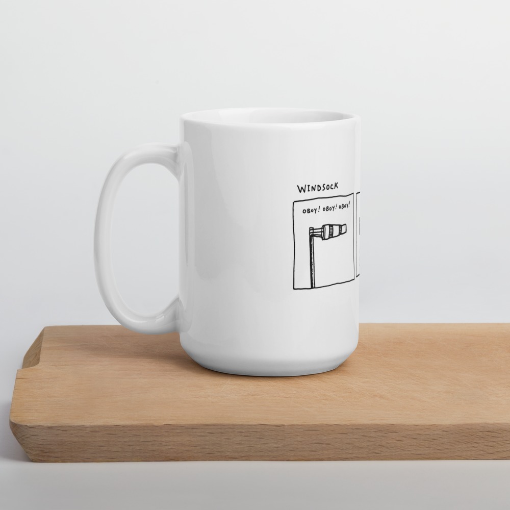 White Glossy Mug