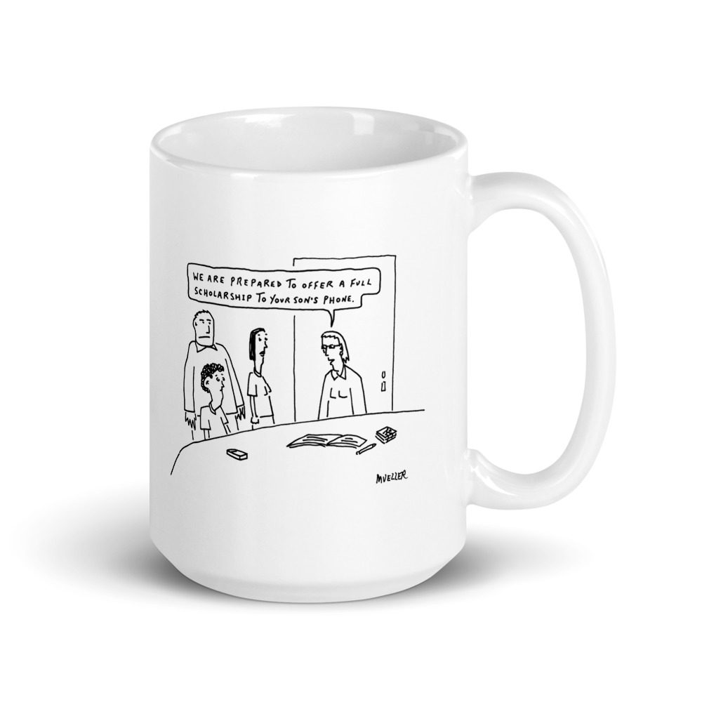 White Glossy Mug