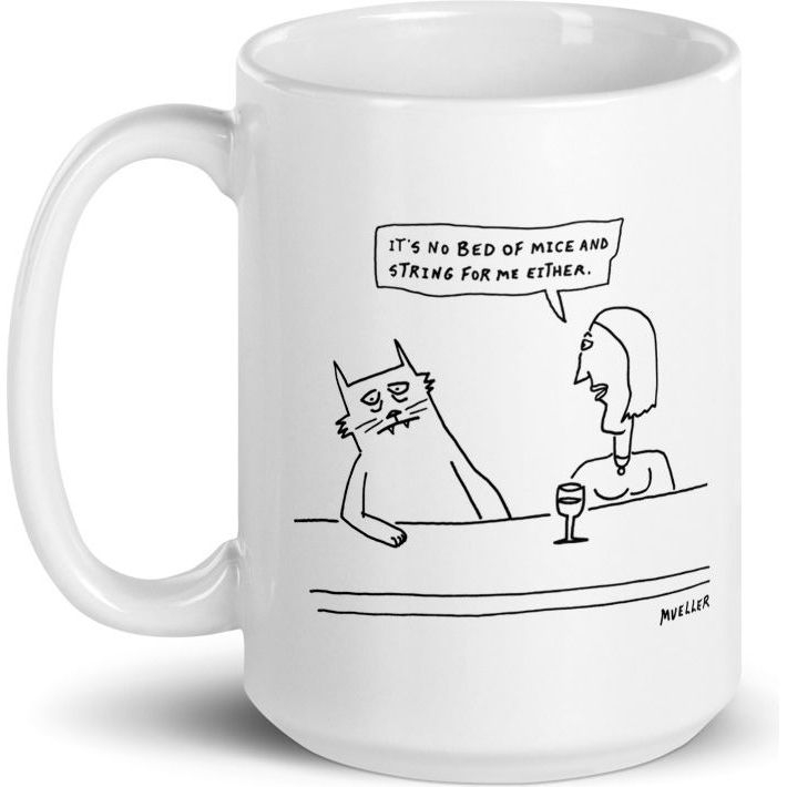 White Glossy Mug