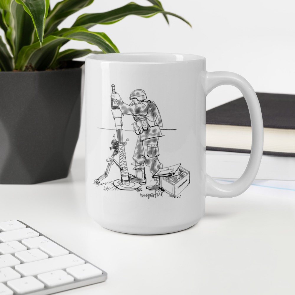 White Glossy Mug