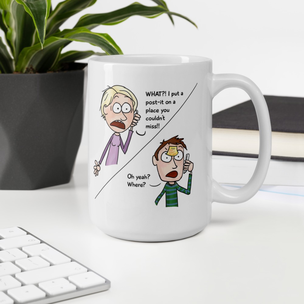 White Glossy Mug