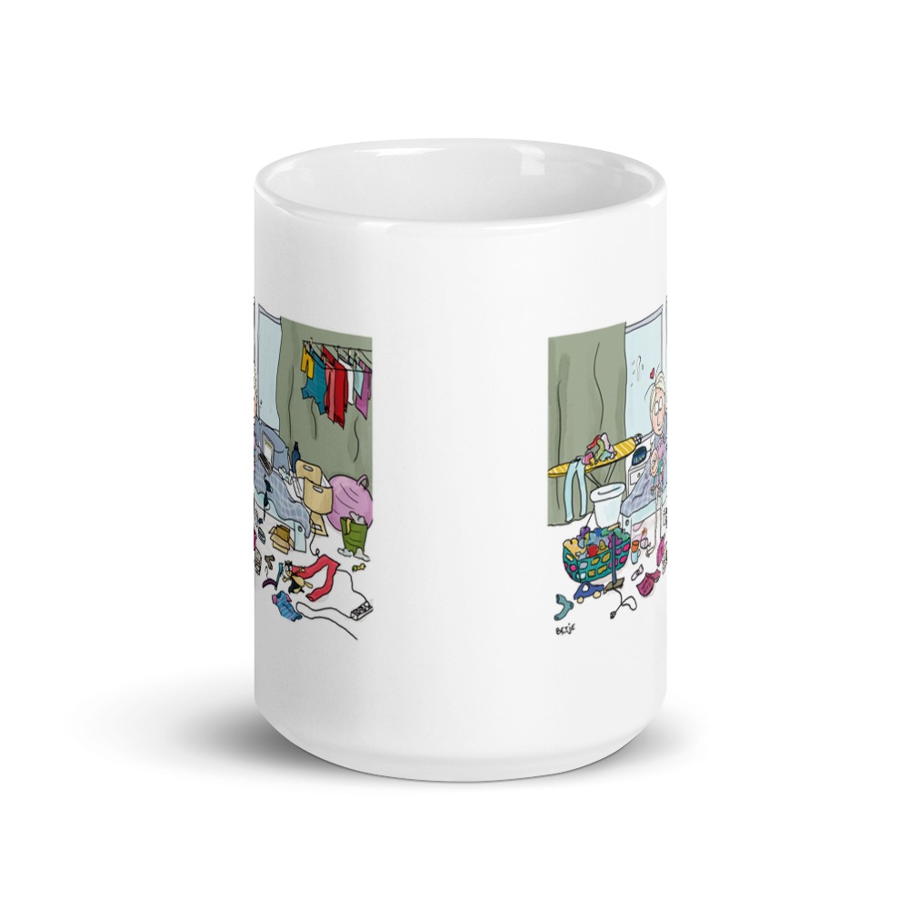 White Glossy Mug