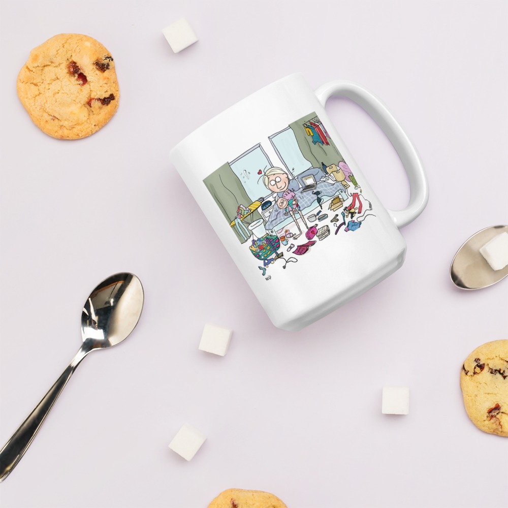 White Glossy Mug