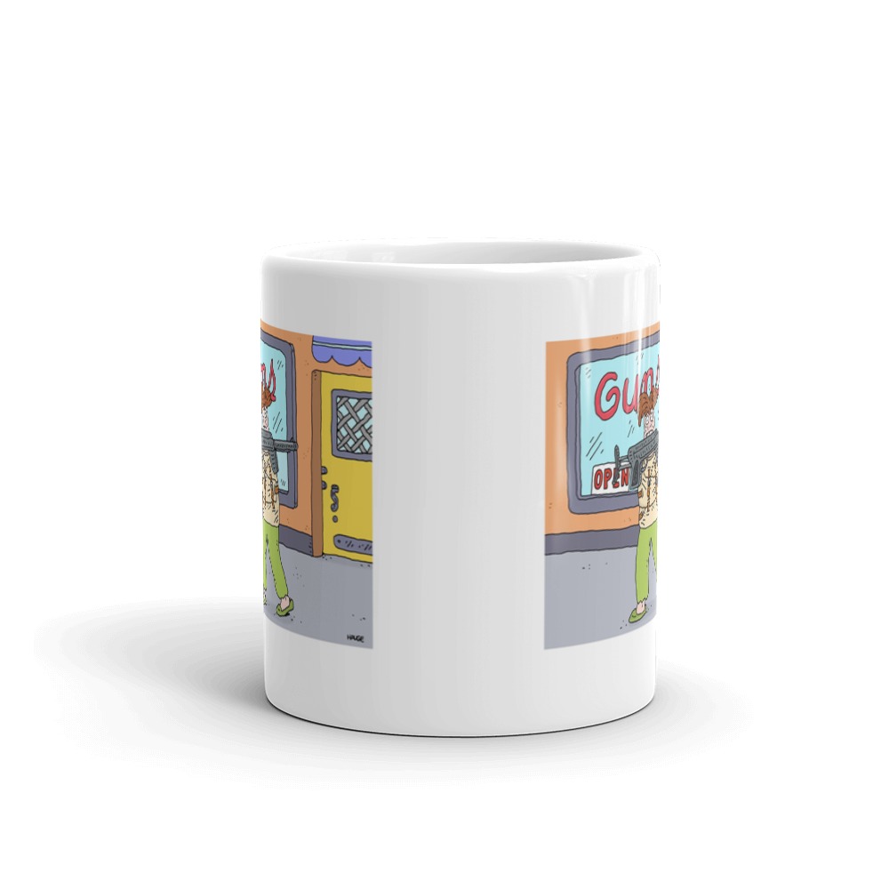 White Glossy Mug