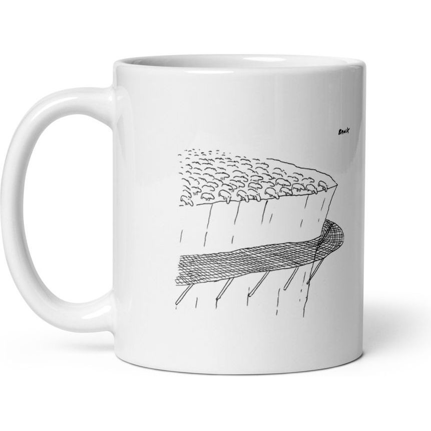 White Glossy Mug