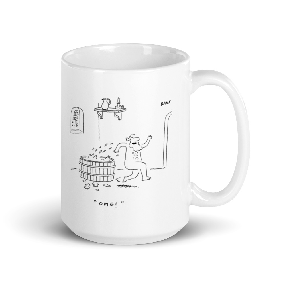 White Glossy Mug
