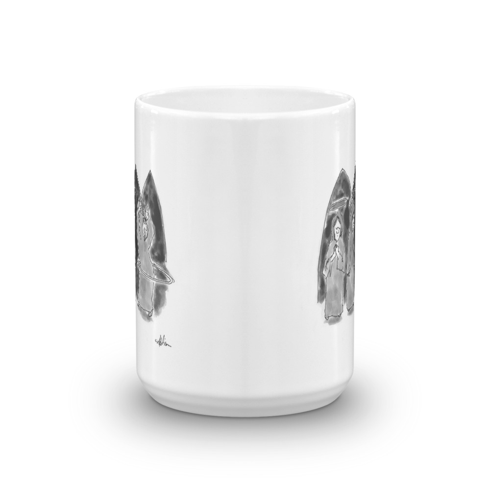 White Glossy Mug