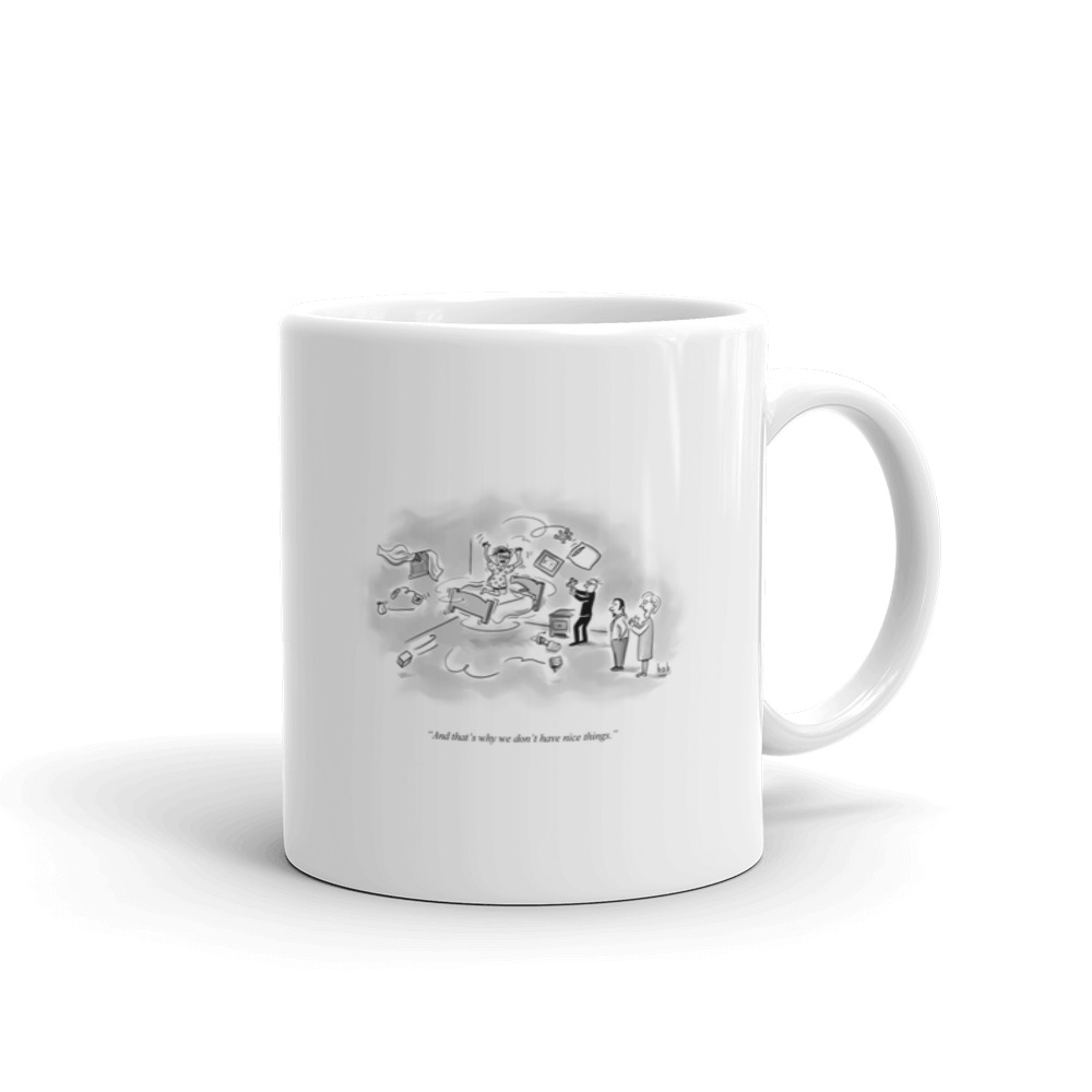 White Glossy Mug