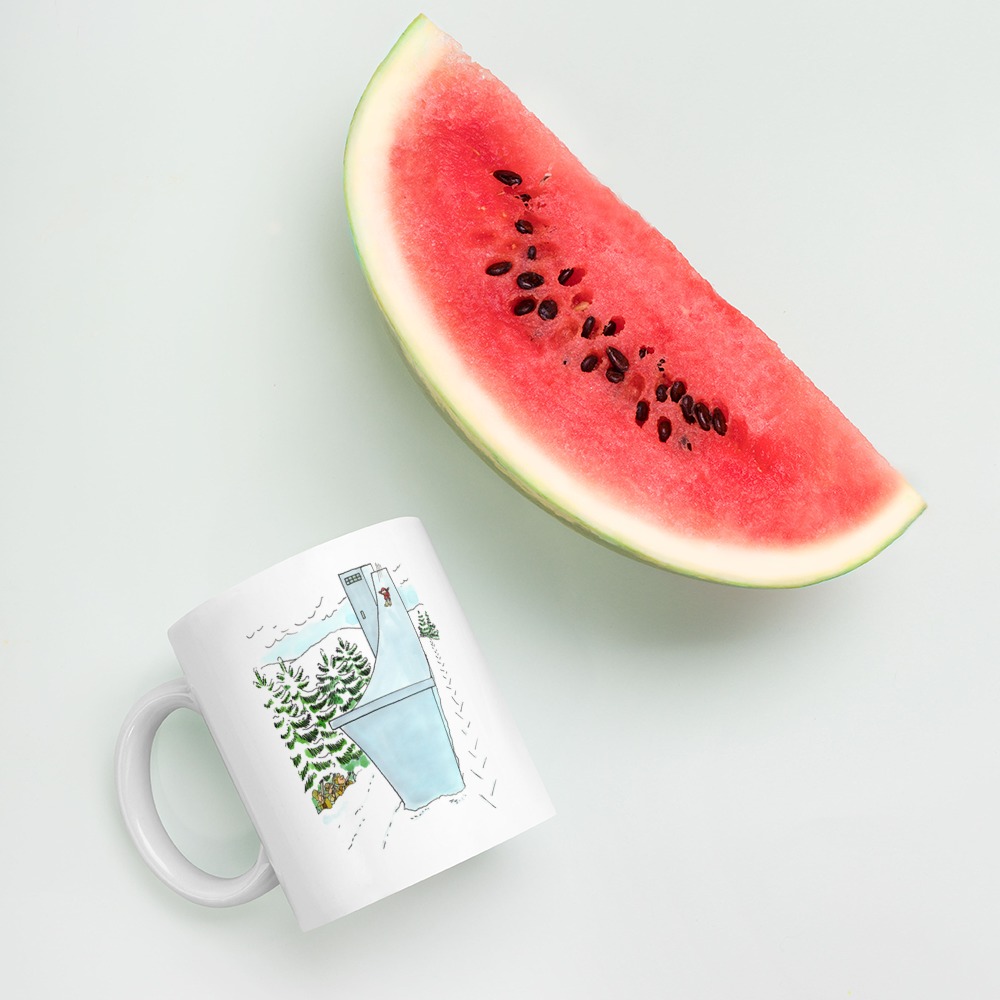 White Glossy Mug
