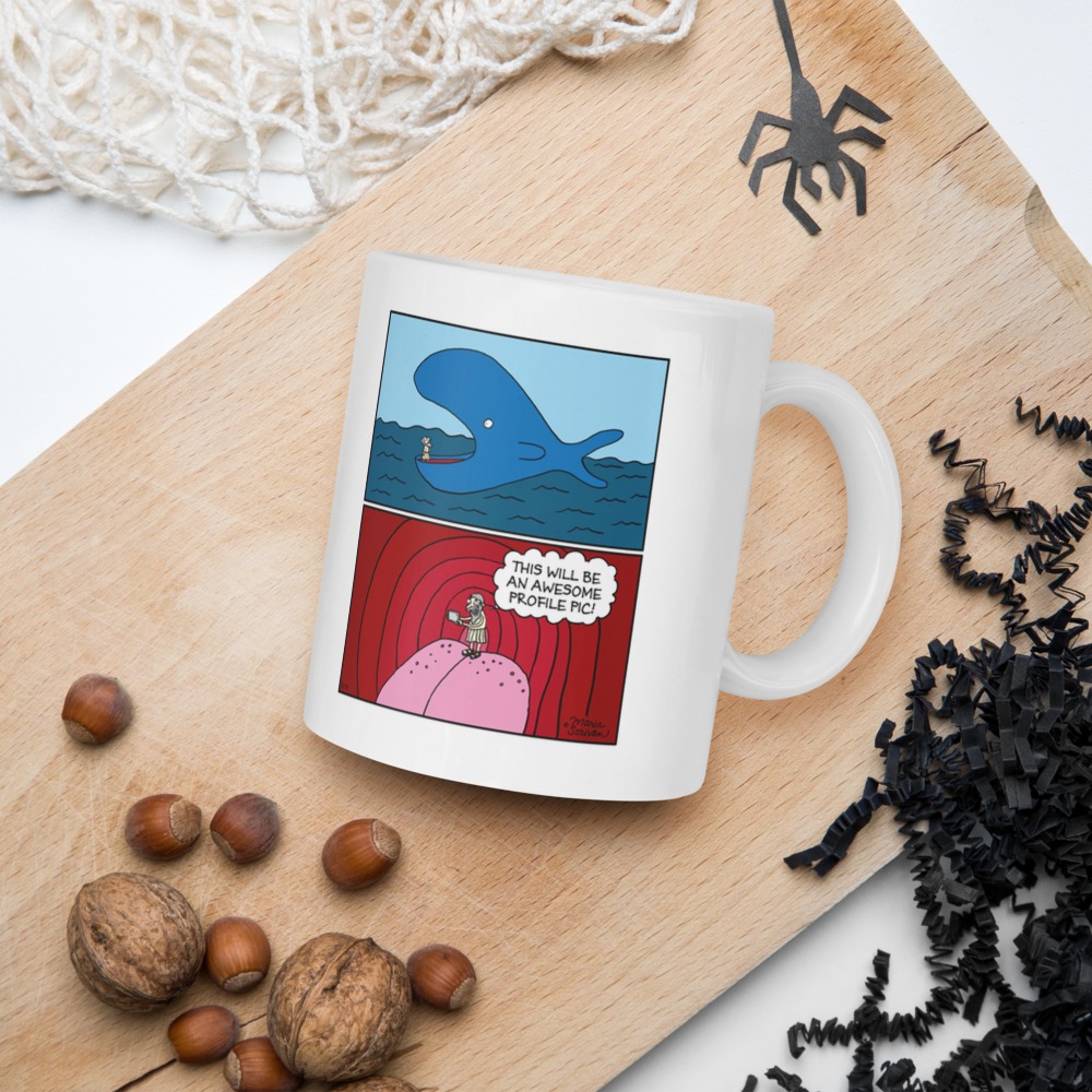 White Glossy Mug