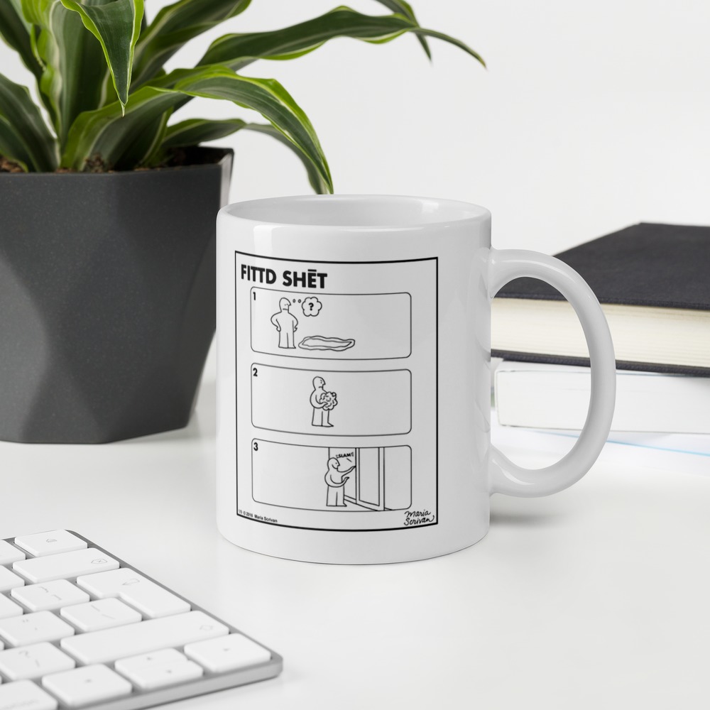 White Glossy Mug