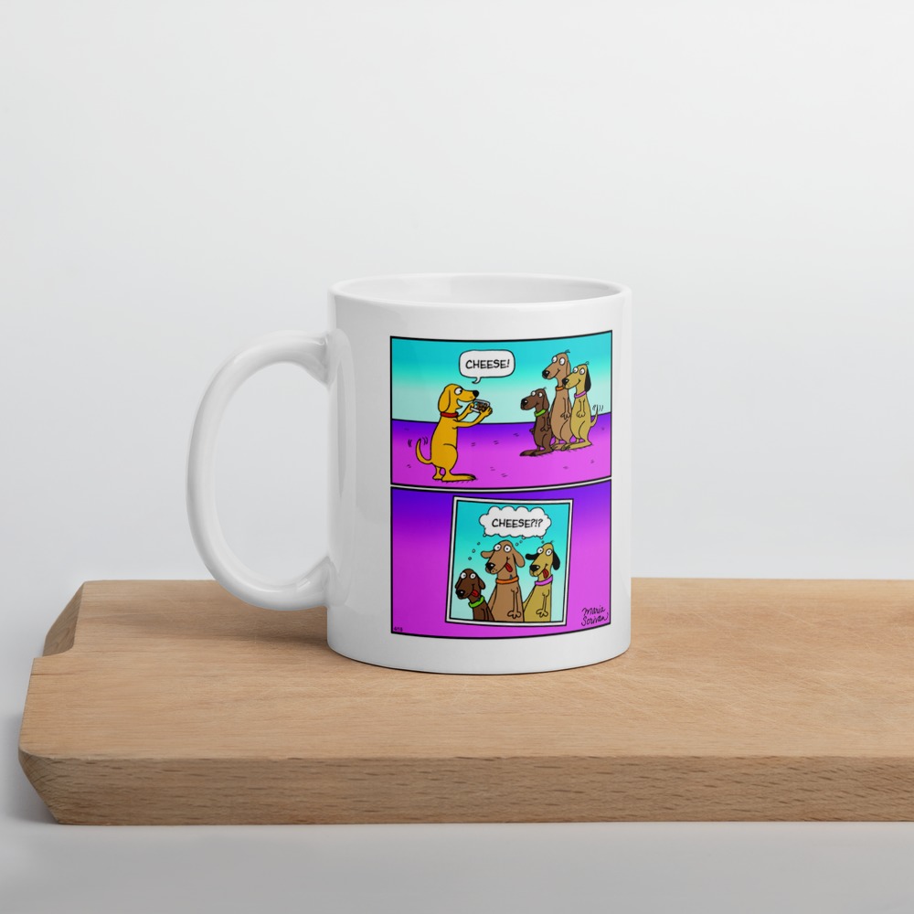 White Glossy Mug