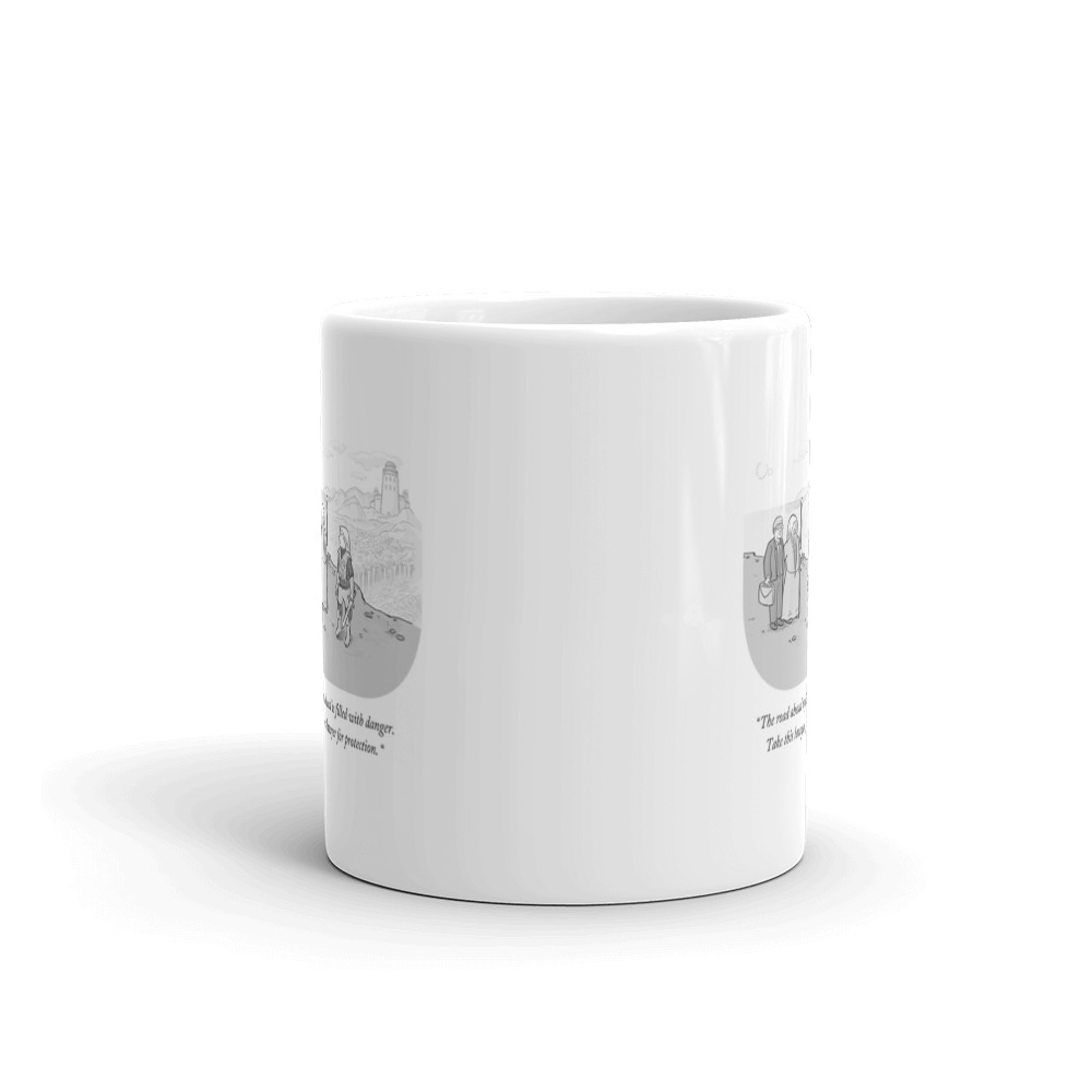 White Glossy Mug