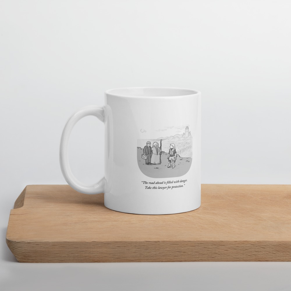 White Glossy Mug