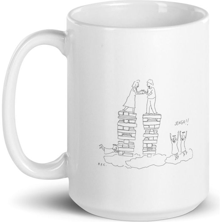 White Glossy Mug