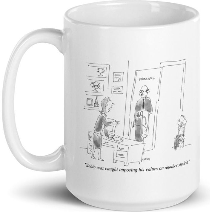 White Glossy Mug