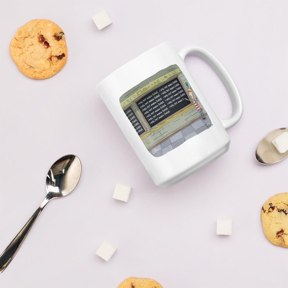 White Glossy Mug