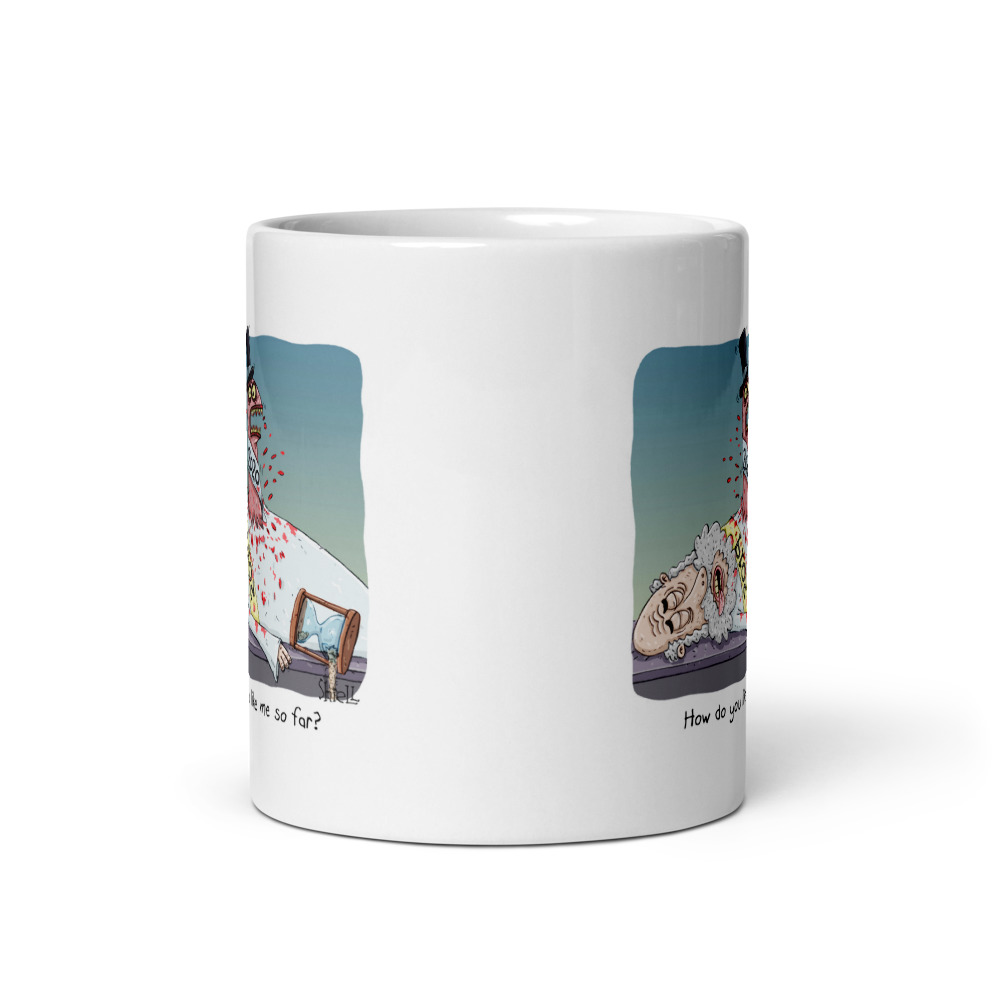 White Glossy Mug