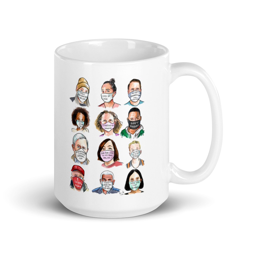 White Glossy Mug