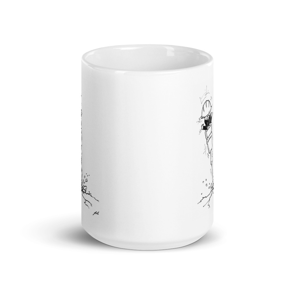 White Glossy Mug