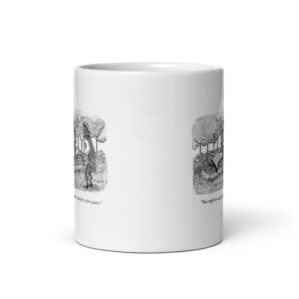 White Glossy Mug