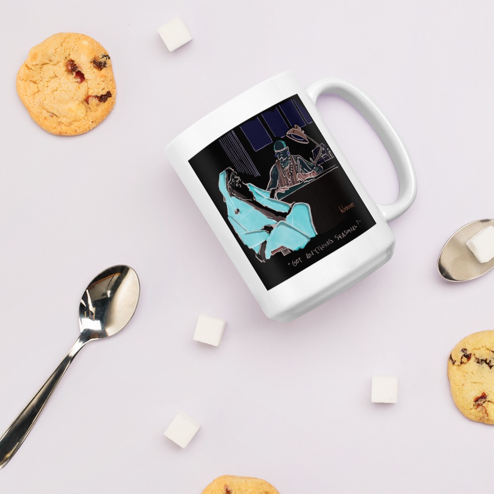White Glossy Mug