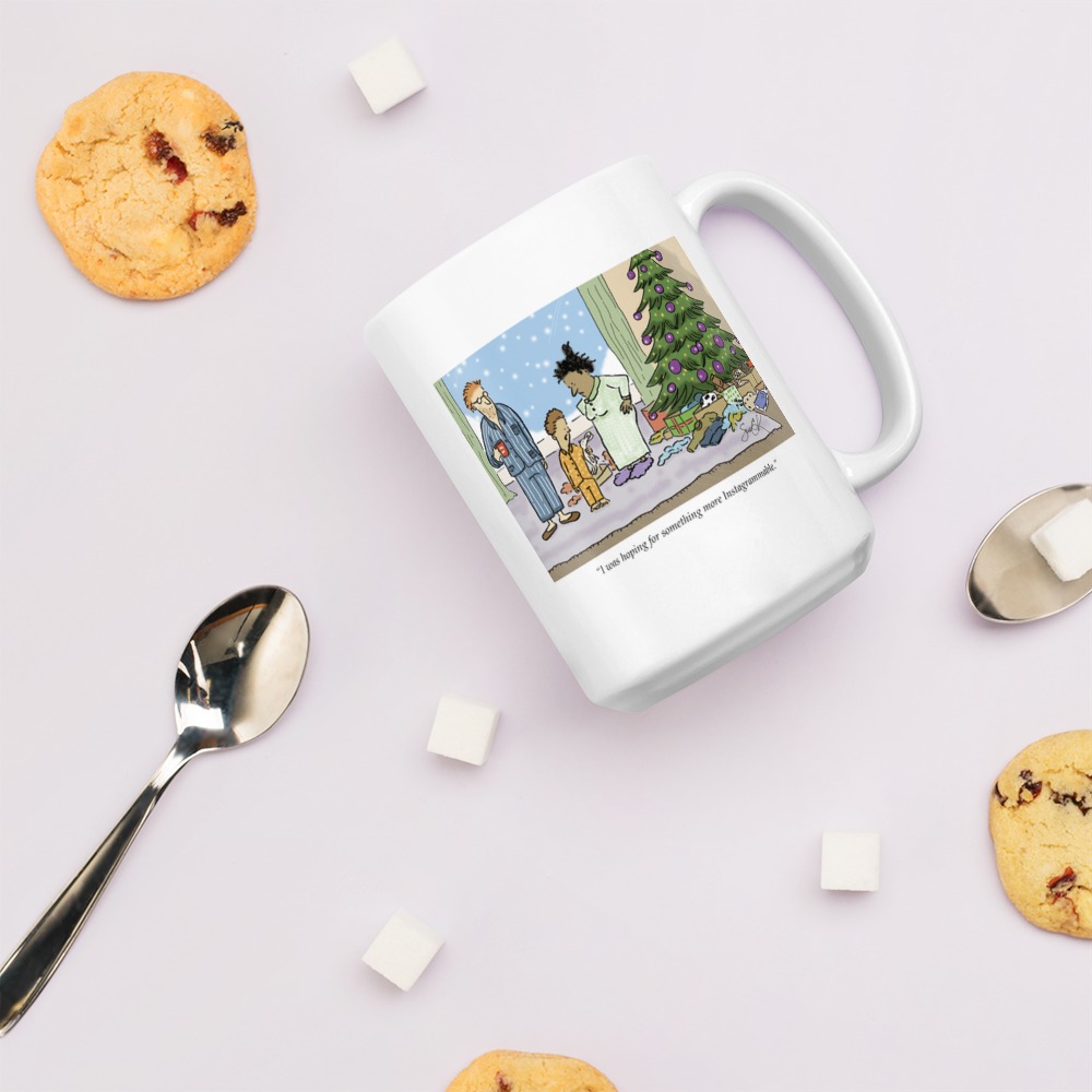 White Glossy Mug