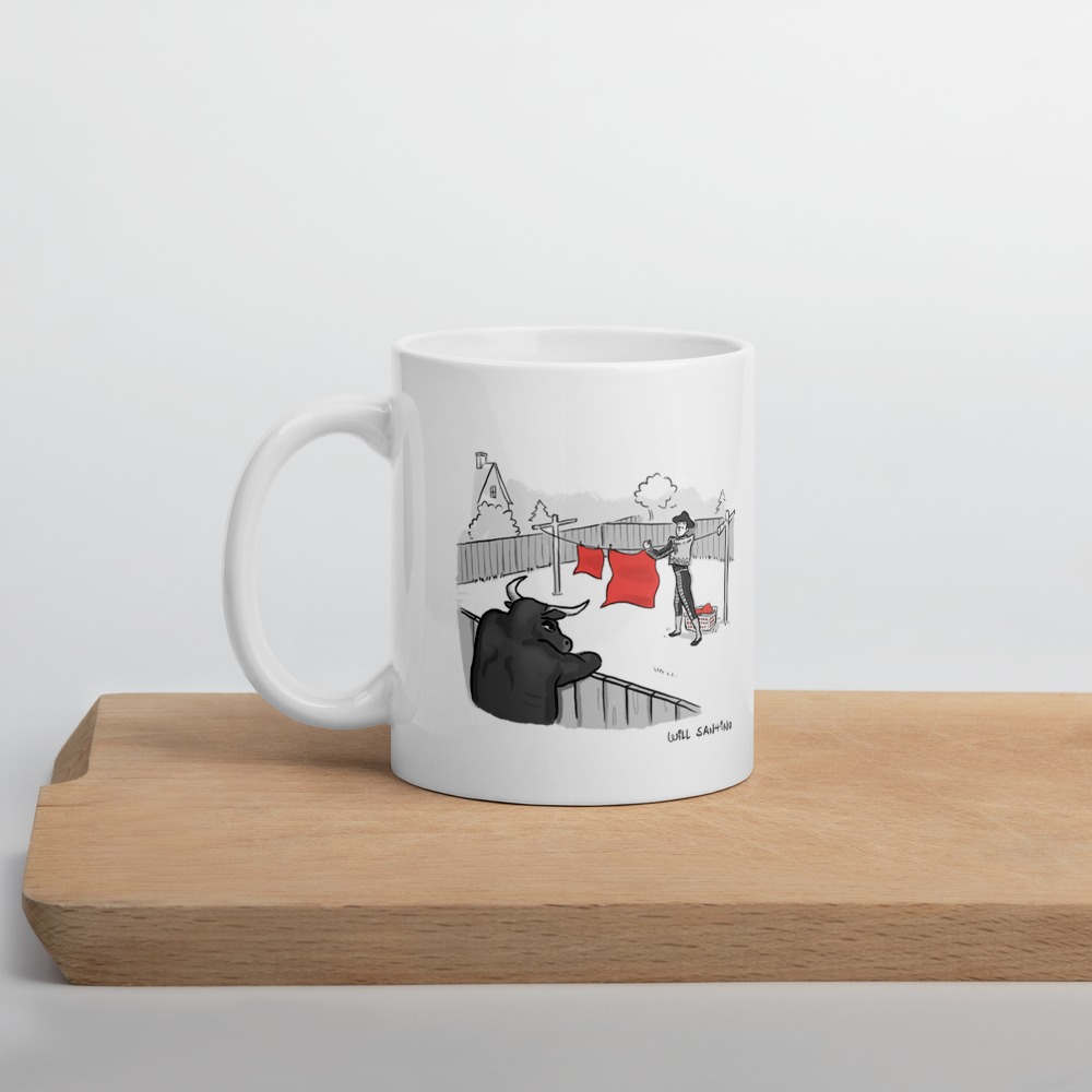 White Glossy Mug