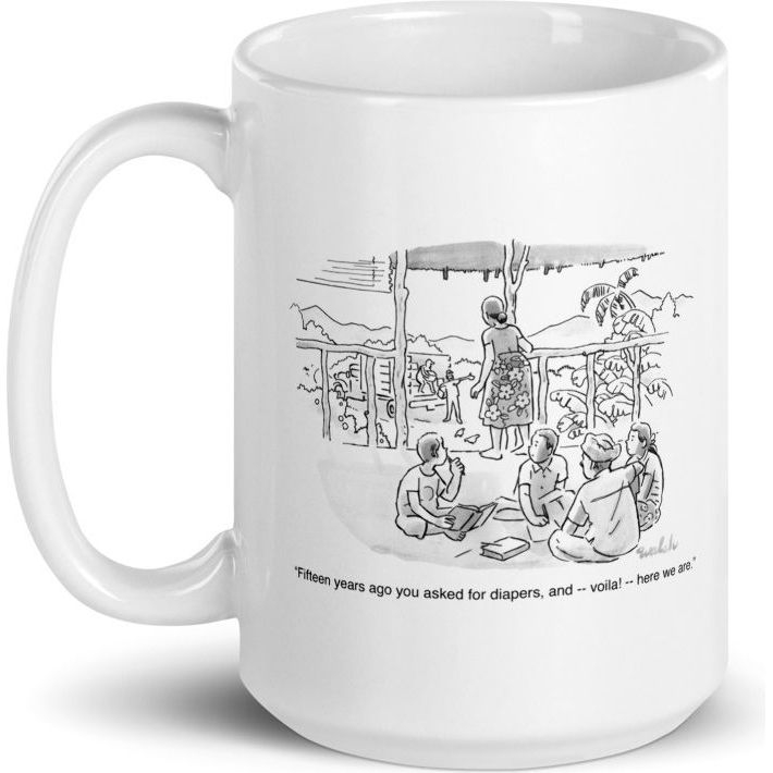 White Glossy Mug