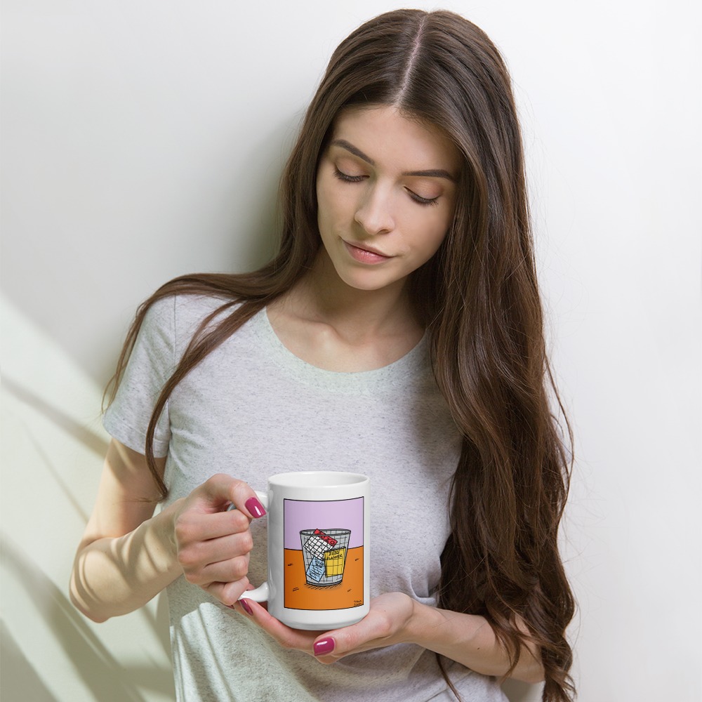 White Glossy Mug