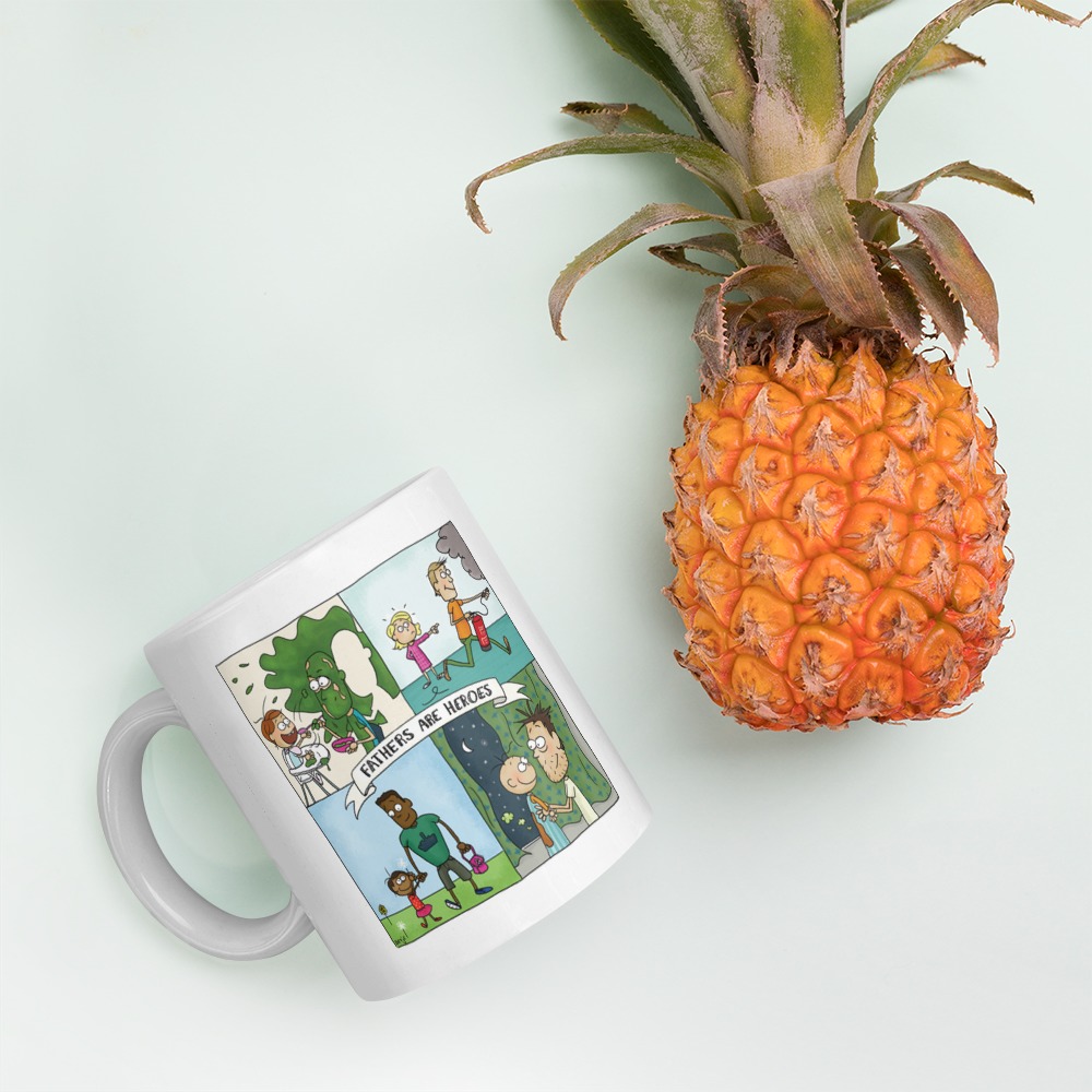 White Glossy Mug
