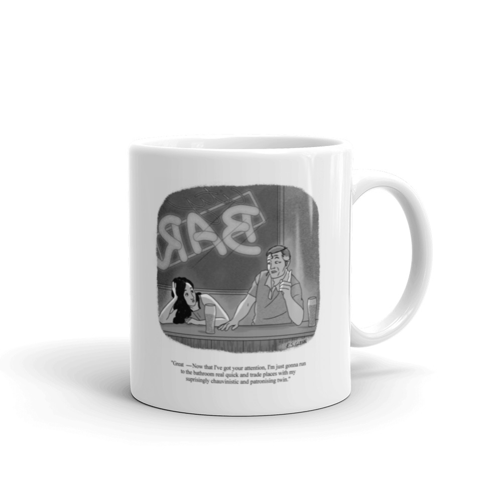 White Glossy Mug