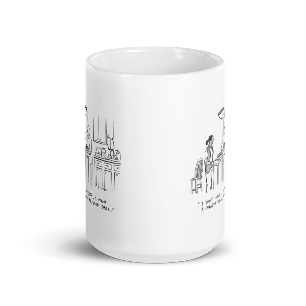 White Glossy Mug
