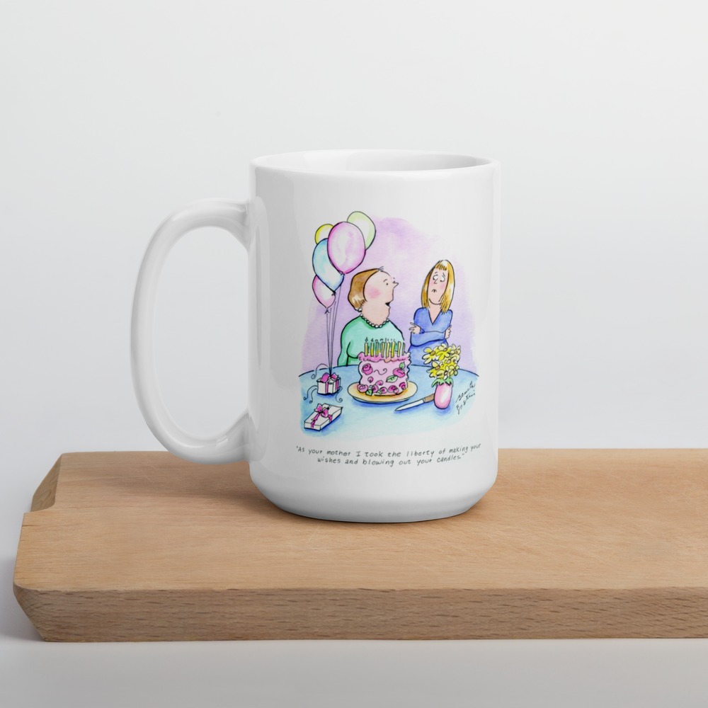 White Glossy Mug