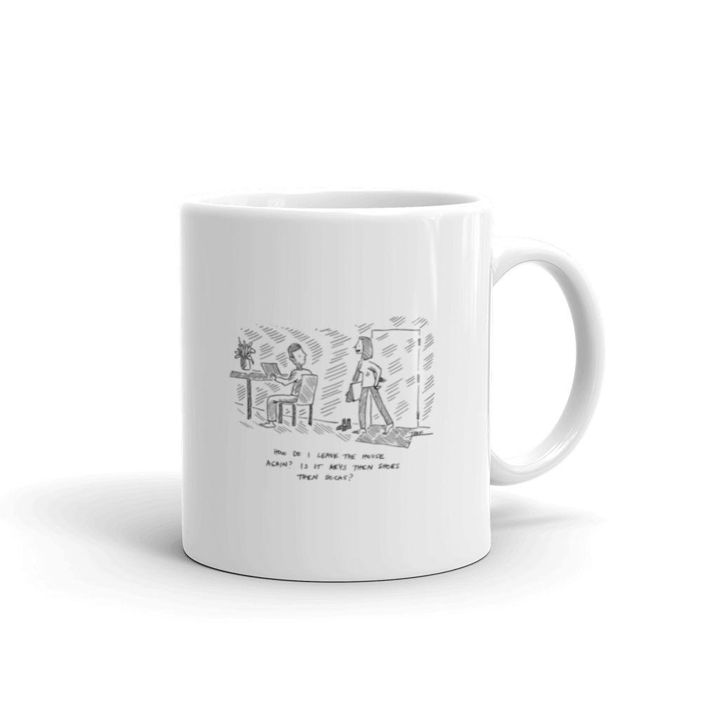 White Glossy Mug