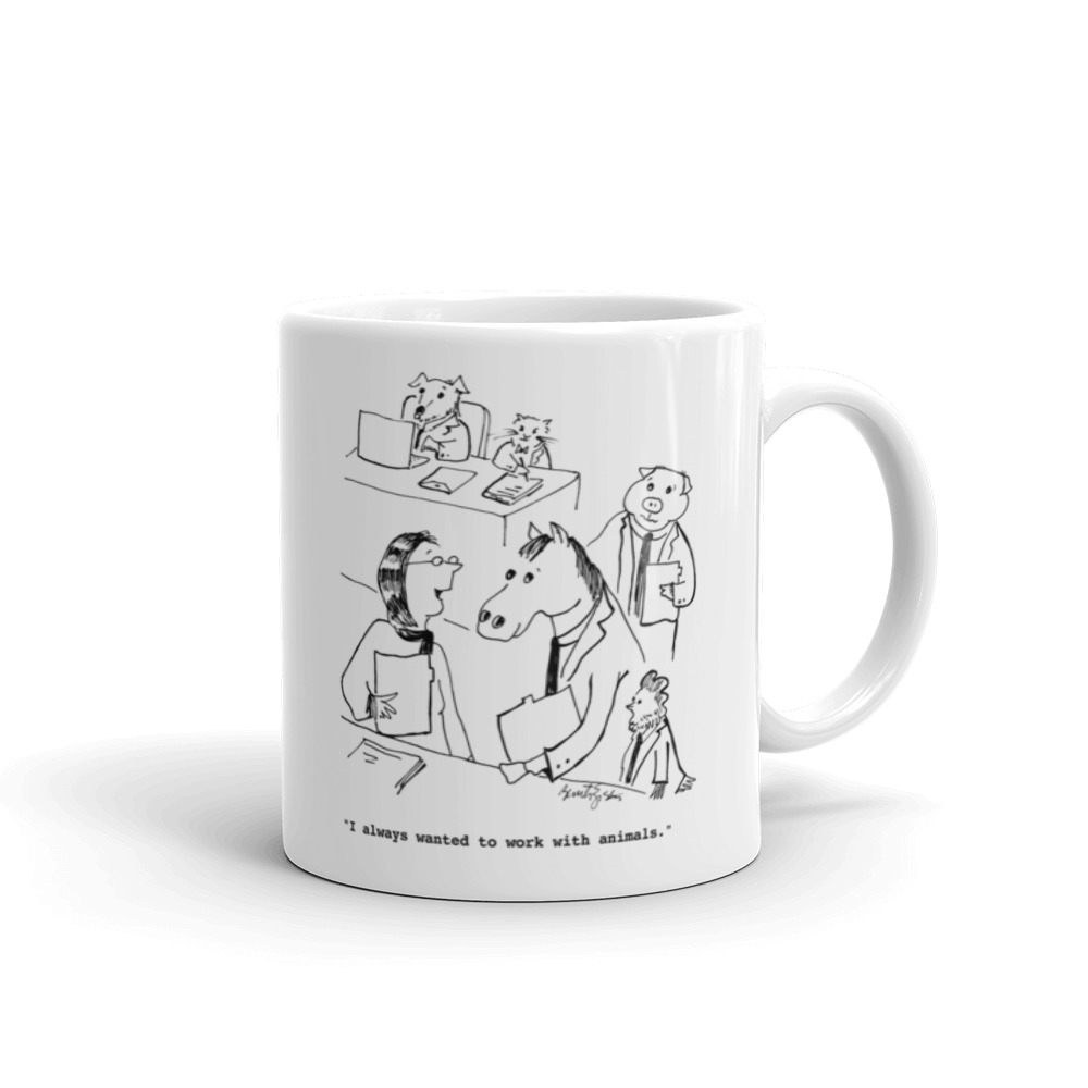 White Glossy Mug