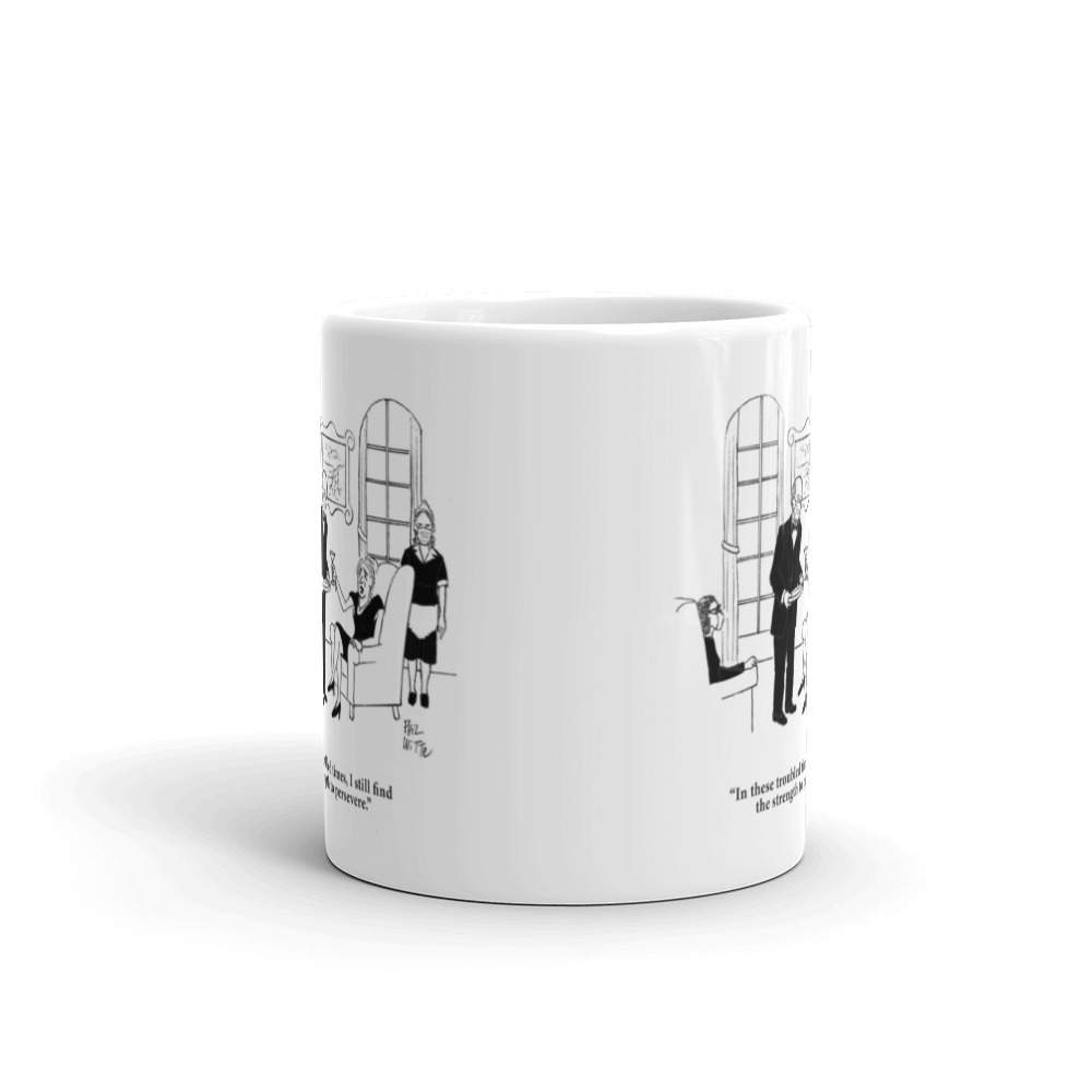 White Glossy Mug