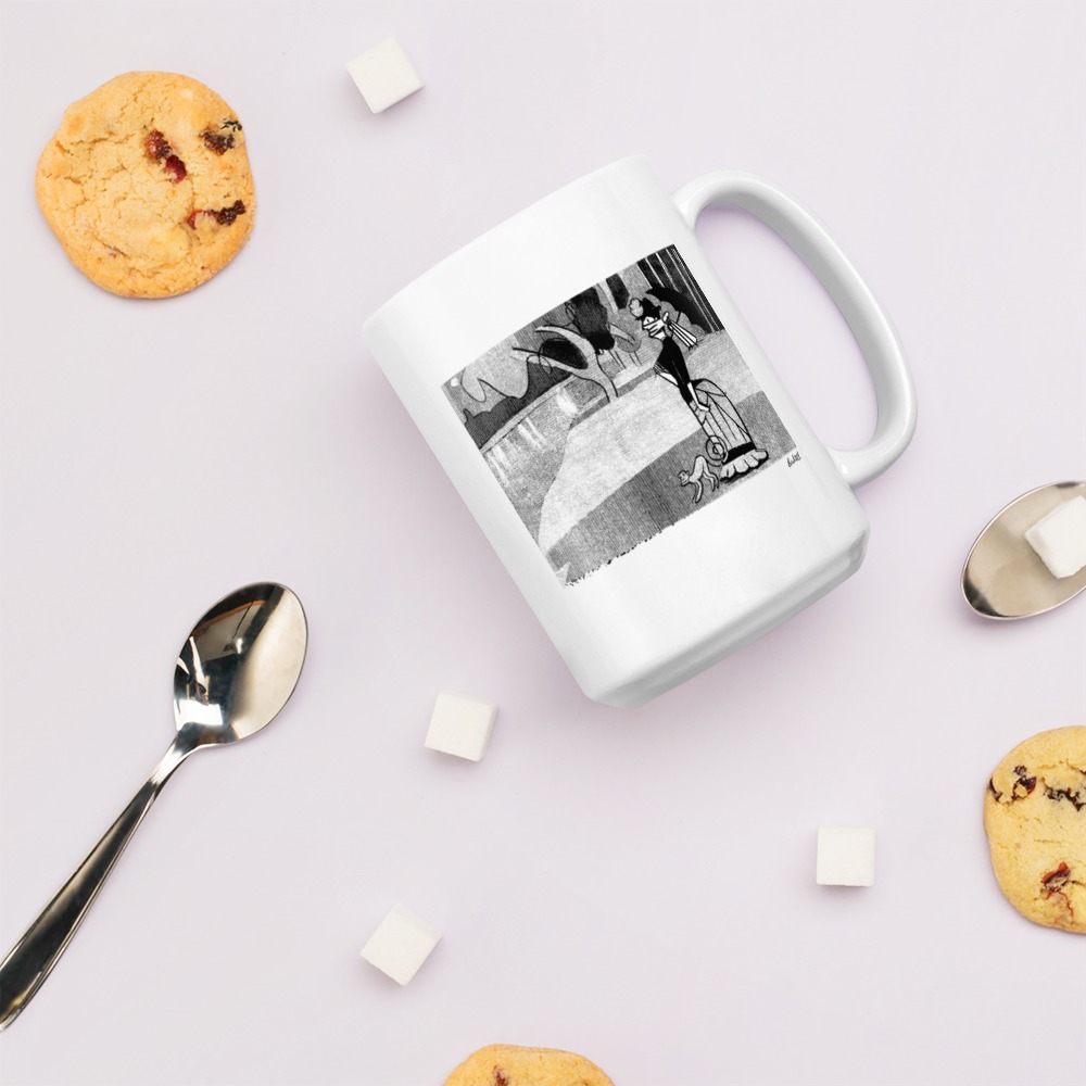 White Glossy Mug