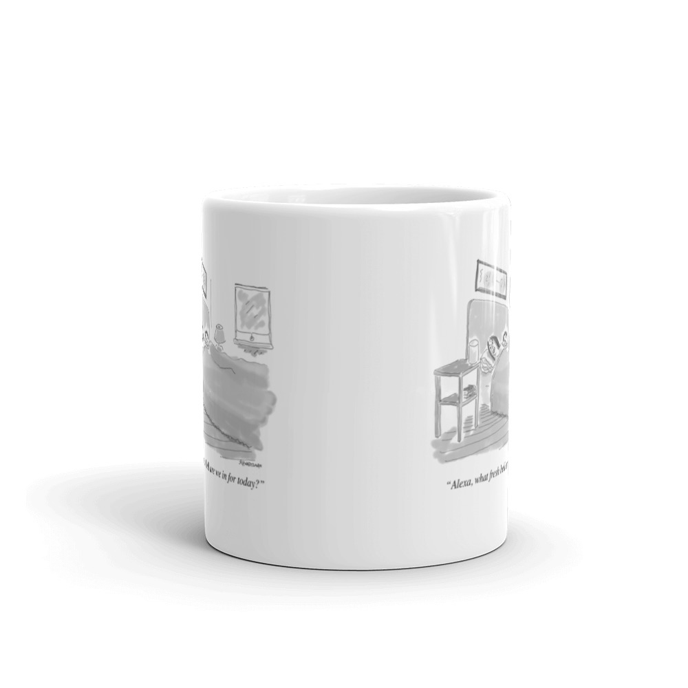 White Glossy Mug