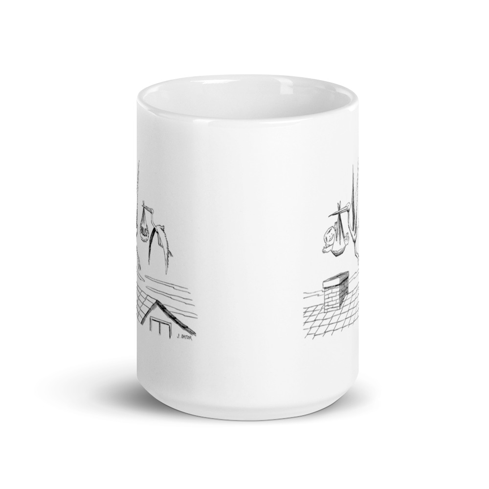 White Glossy Mug