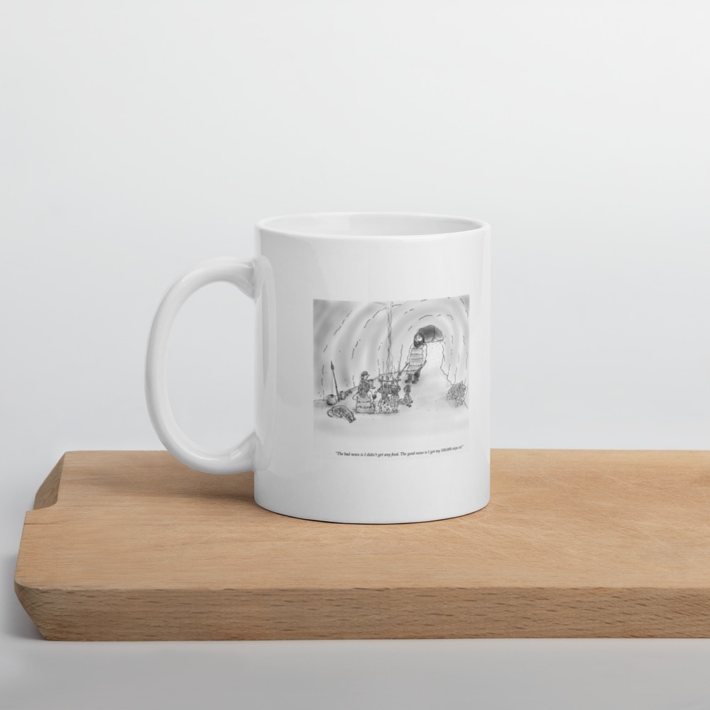 White Glossy Mug
