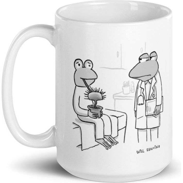 White Glossy Mug