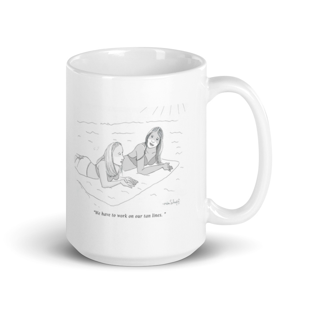 White Glossy Mug