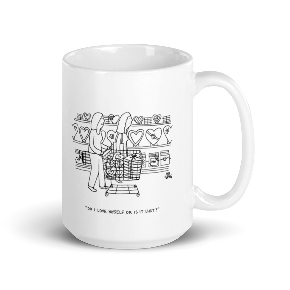 White Glossy Mug