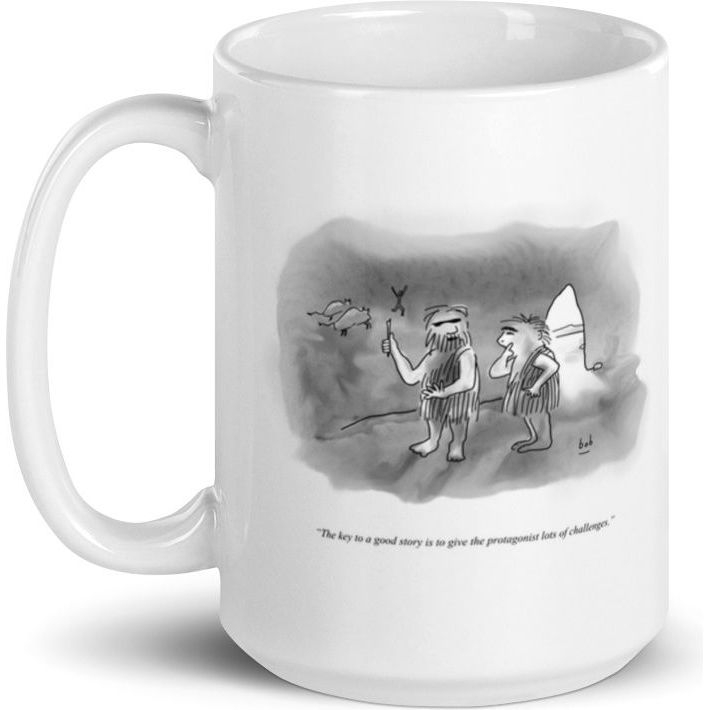 White Glossy Mug