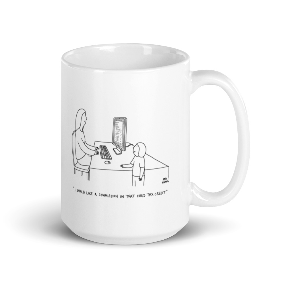 White Glossy Mug
